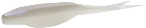 Zoom 4" Super Fluke Jr Softbait 10-Pack Albino