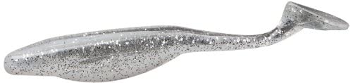 Zoom 4" Super Fluke Jr Swimbait 10-Pack White Ice