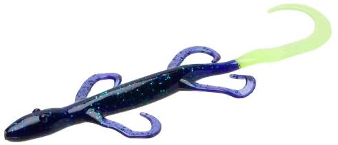 Zoom 6" Lizard 9-Pack Junebug Chartruese