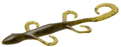 Zoom 6" Lizard 9-Pack Green Pumpkin