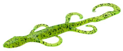 Zoom 6" Lizard 9-Pack Chartruese Pepper