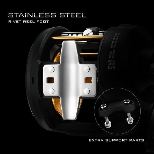 Salis X Trolling Reel Conventional Level Wind Reel