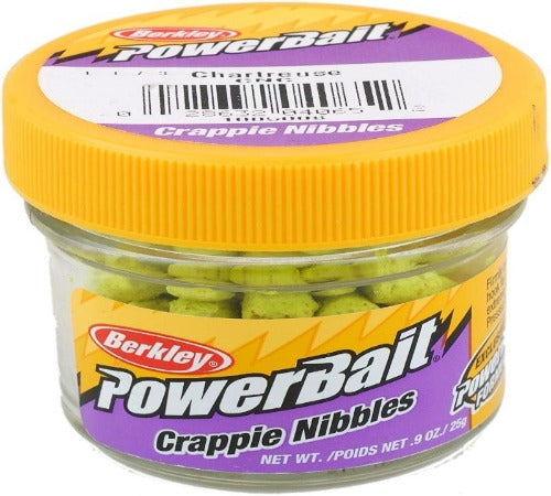 Berkley Powerbait Crappie Nibbles Chartreuse