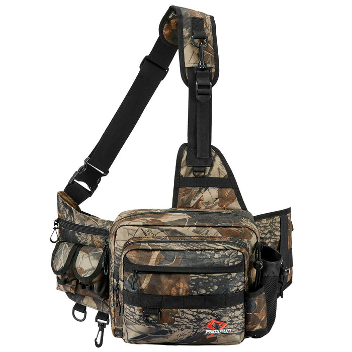Sling Fishing Tackle Bag Outdoor Fishing Storage Back