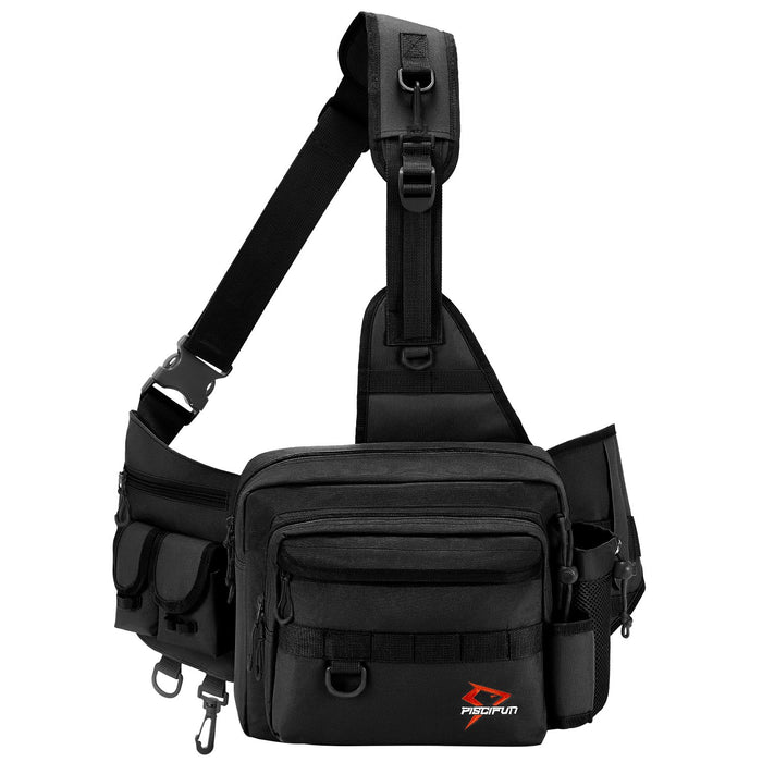 Sling Fishing Tackle Bag Outdoor Fishing Storage Back