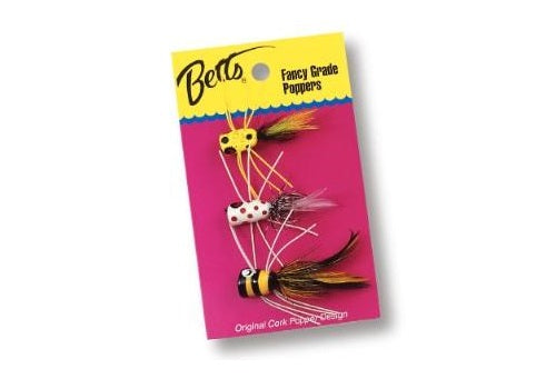 Popper Value Pack Fly Fishing Assortment 3pc