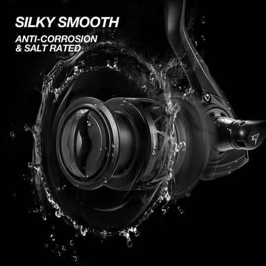 Carbon X Spinning Reel and 1pc Serpent Spinning Rod Combo