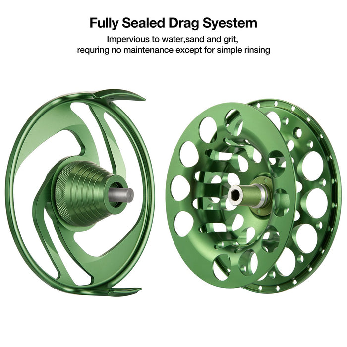 Crest Fly Fishing Reel Drag system
