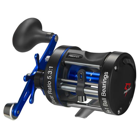 Chaos XS Round Baitcasting Reel, Saltwater Fishing Casting Reels for Catfish, Musky, Bass, Pike
