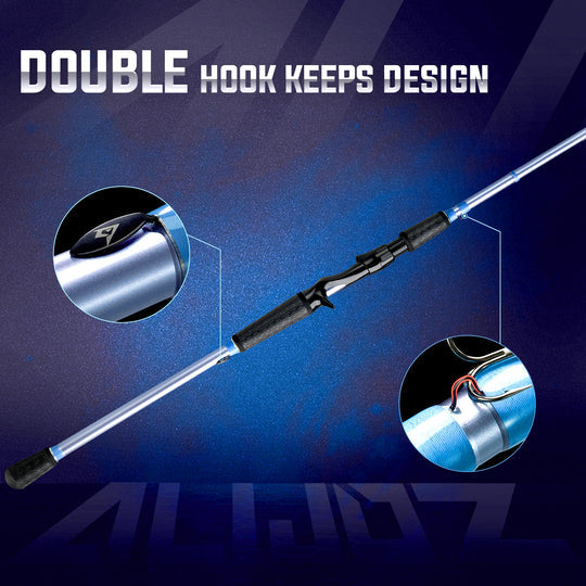 Alijoz Casting Rod One Piece Fishing Rod