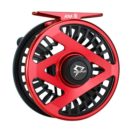 Aoka XS Fly Fishing Reel with Sealed Drag, CNC-machined Aluminum Alloy Body Fly Reel