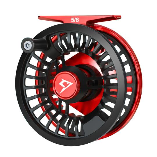 Aoka XS Fly Fishing Reel with Sealed Drag, CNC-machined Aluminum Alloy Body Fly Reel