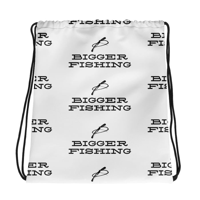 Bigger Fishing Drawstring bag
