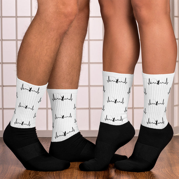 Fishing Heart Rate Socks