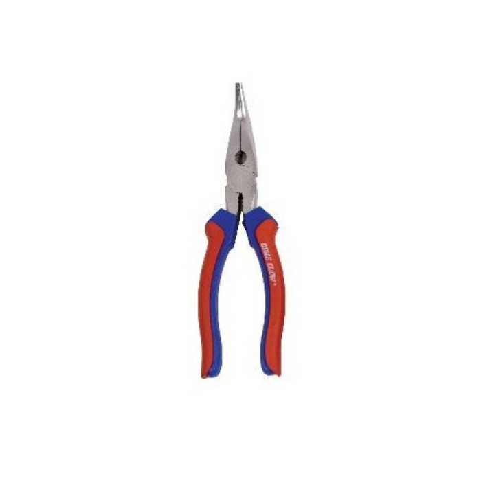 Tool Tech Pliers-Bent Nose Chrome 8"