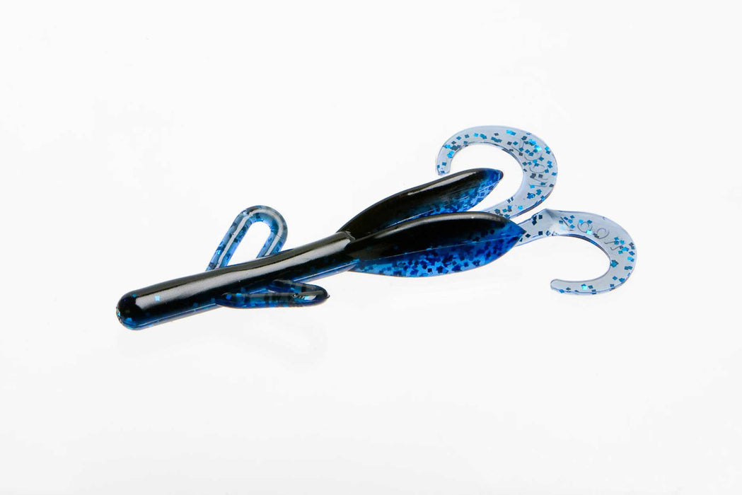 Zoom Brush Hog Softbait Black Sapphire