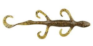 Zoom 6" Lizard 9-Pack Green Pumpkin Magic