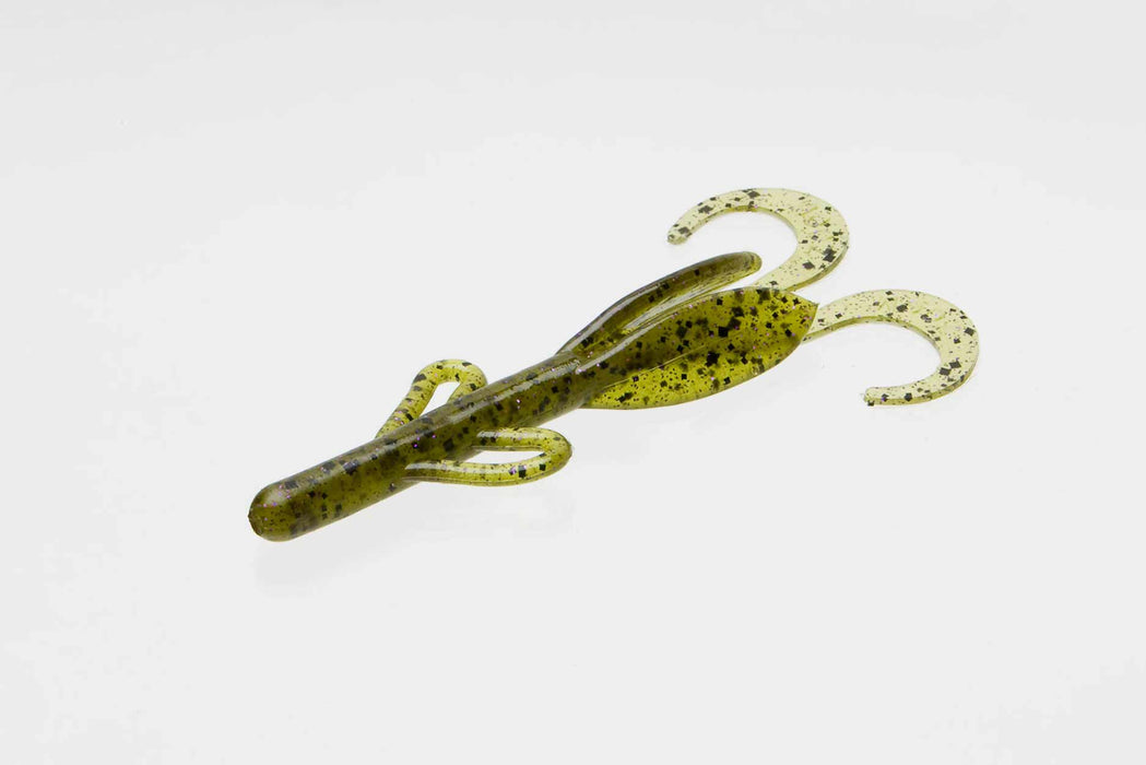 Zoom Brush Hog Softbait Watrmelon Purple