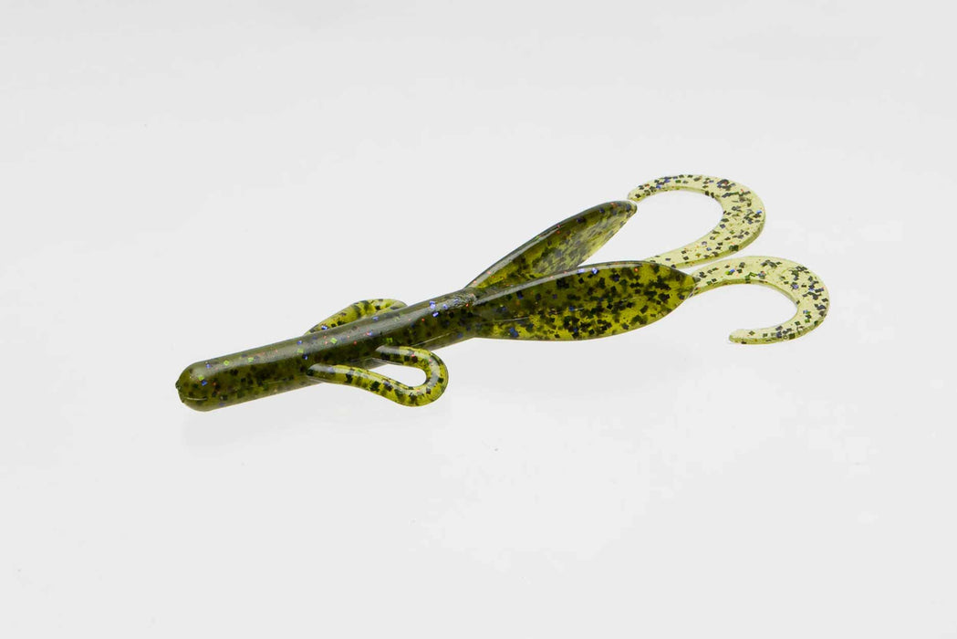 Zoom Brush Hog Softbait Watermelon Candy Red