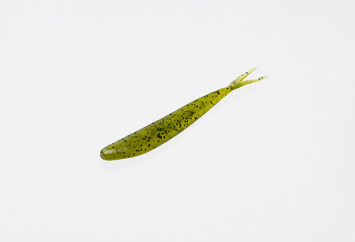 Zoom 4" Fluke Softbait 10-Pack Watermelon Seed