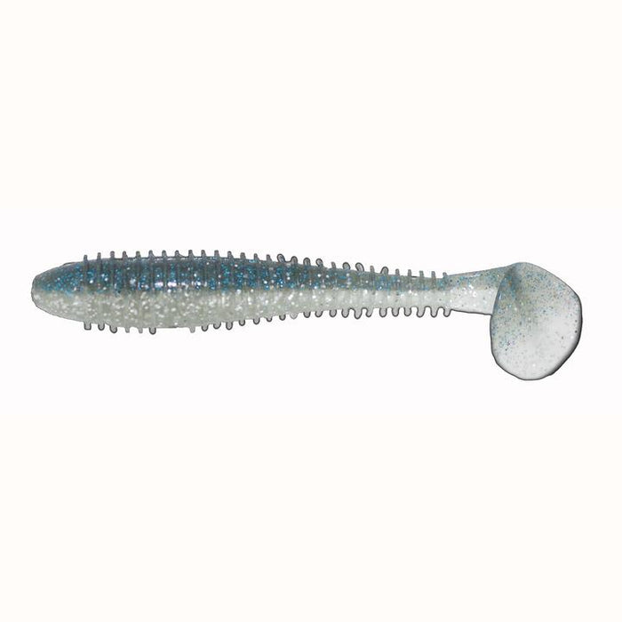 Chunky Shad 4" 6-Pack Silver Shiner
