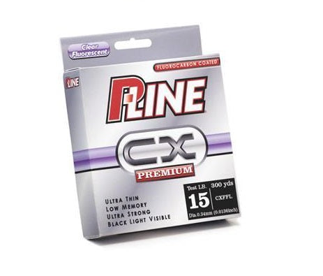 CX Premium Fluorescent Clear Fluorocarbon Coated Line