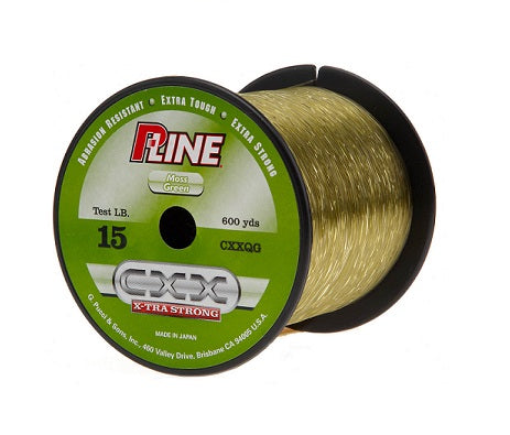 P-Line CXX-XTRA Moss Green Monofilament Fishing Line