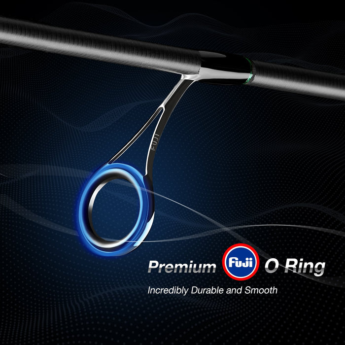 Serpent Spinning Rod One Piece Rod