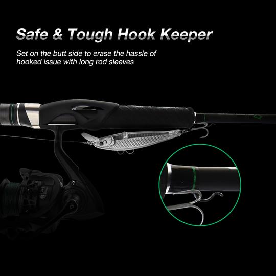 Serpent Spinning Rod One Piece Rod