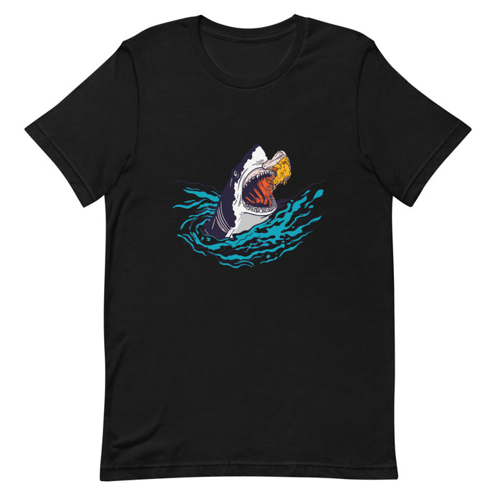 Short-Sleeve 'Pizza Shark' Unisex T-Shirt