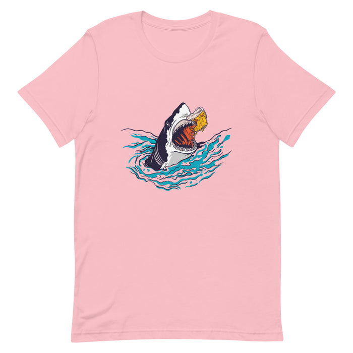 Short-Sleeve 'Pizza Shark' Unisex T-Shirt