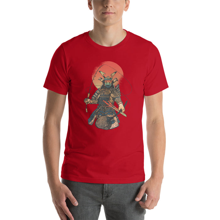 Fishing Samurai Short Sleeve T-Shirt