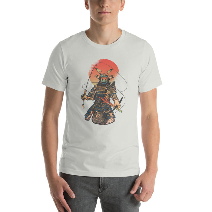 Fishing Samurai Short Sleeve T-Shirt