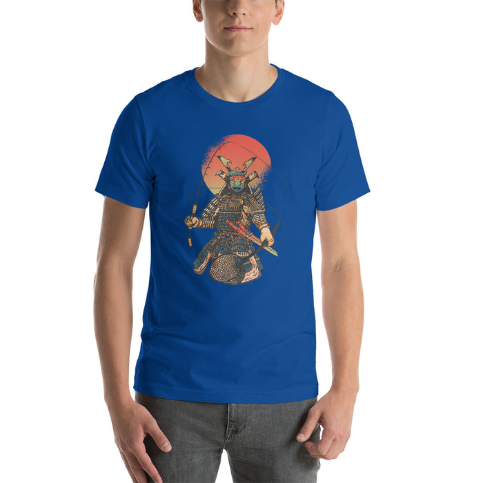 Fishing Samurai Short Sleeve T-Shirt