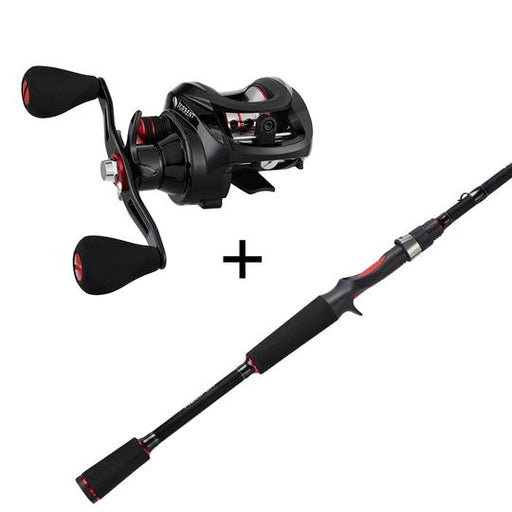  One Bass Fishing Rod And Reel Combo, IM7 Graphite 2 Pc Blank  Baitcasting Combo, Spinning Rod