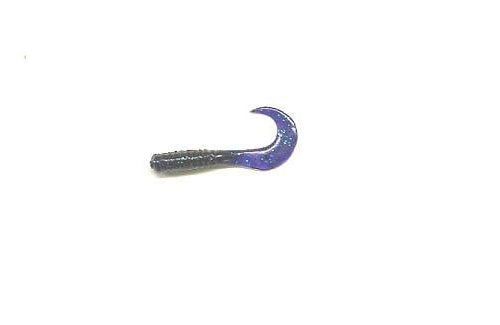 3" Curly Grubs 25-Pack