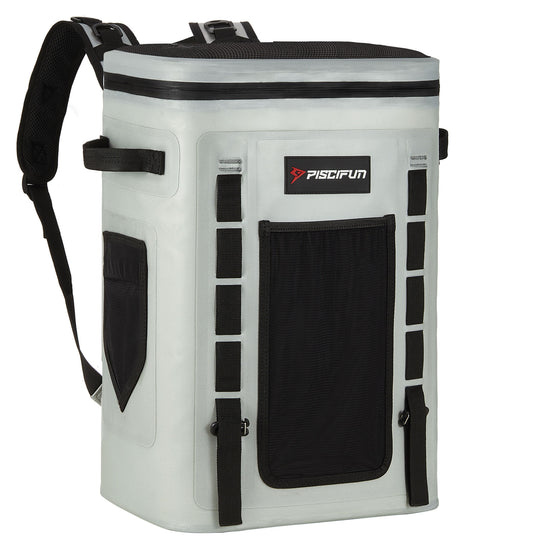 Polar X Insulated Cooler Backpack - Waterproof & Leakproof Soft Cooler Bag