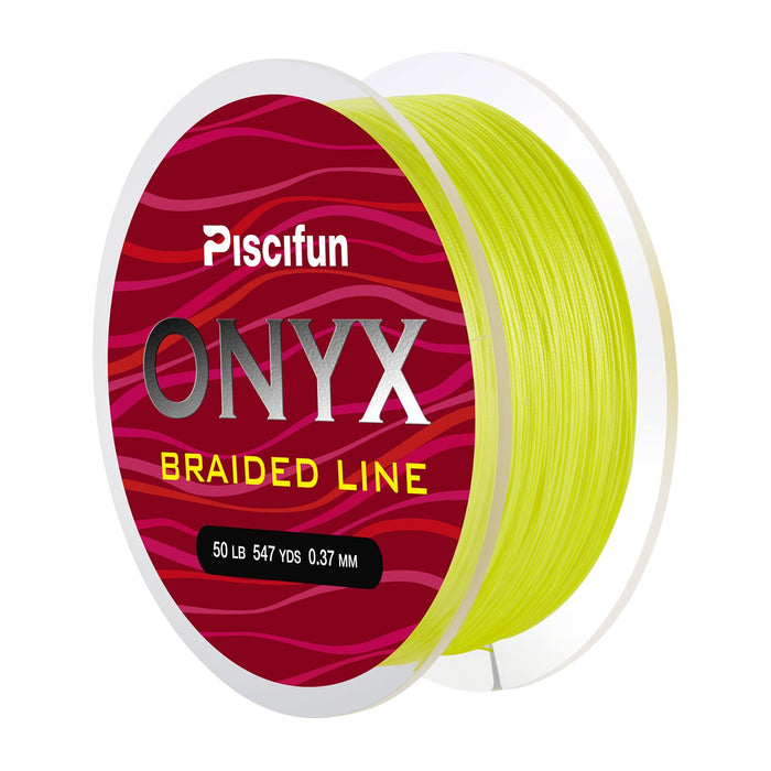 piscifun onyx braided fishing line ONYX Braided Fishing Line 547Yds/500M