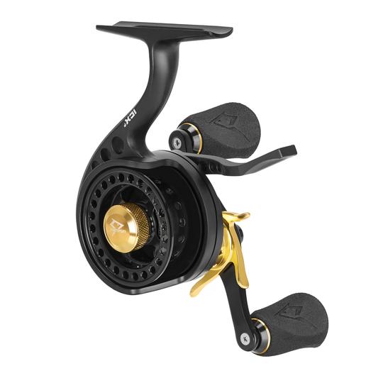 ICX Precision Ice Fishing Reel, 2.6:1 Inline FreeSpool Ice Reel