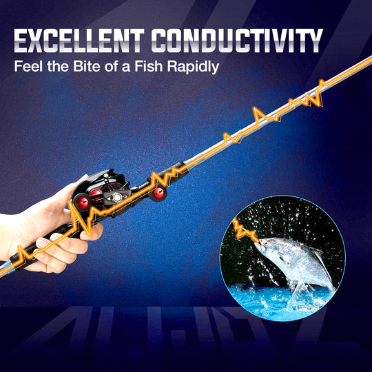 Alijoz Casting Rod One Piece Fishing Rod — Bigger Fishing