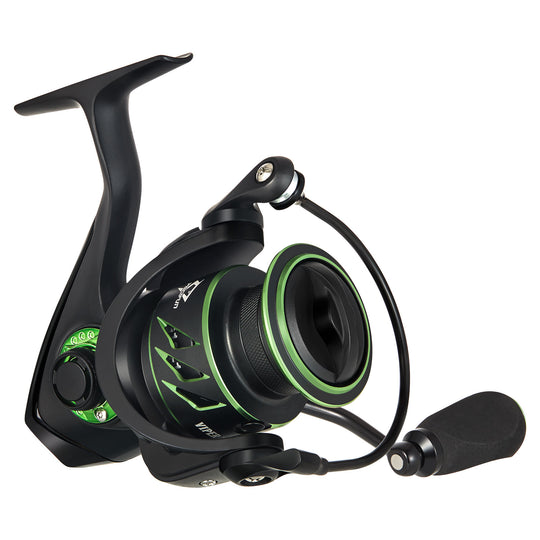 Viper X Spinning Reel Gear Ratio 5.2:1/6.2:1 High Speed Fishing