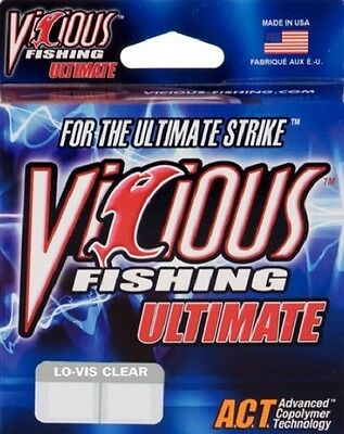 Vicious Ultimate Clear Mono Fishing Line