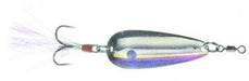 Mojo Flutter Spoon Size 1/2oz Purple Threadfin