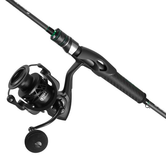 Carbon X Spinning Reel and 1pc Serpent Spinning Rod Combo