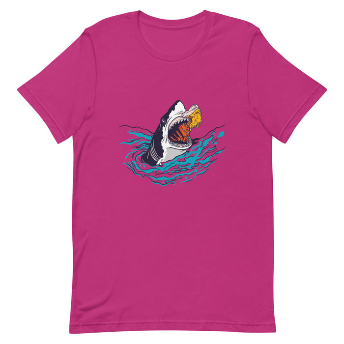 Short-Sleeve 'Pizza Shark' Unisex T-Shirt