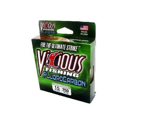 Vicious Fluorocarbon Clear Line — Bigger Fishing